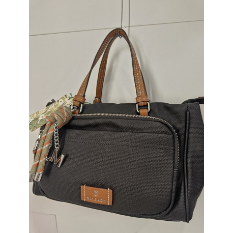Sac en synthétique noir "Mia-Joy"