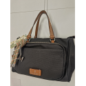 Sac en synthétique noir "Mia-Joy"