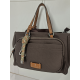 Sac en synthétique noir "Mia-Joy"