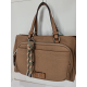 Sac en synthétique marron "Mia-Joy"