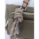Sac en synthétique taupe "Mia-Joy"