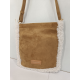 Sac en synthétique camel -Francinel-