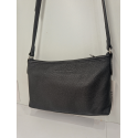 Petit sac en cuir noir"Arthur et Aston"