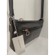 Petit sac en cuir noir"Arthur et Aston"