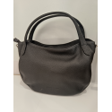 Sac en cuir noir "Arthur et Aston"