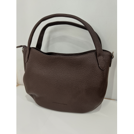 Sac en cuir noir "Arthur et Aston"