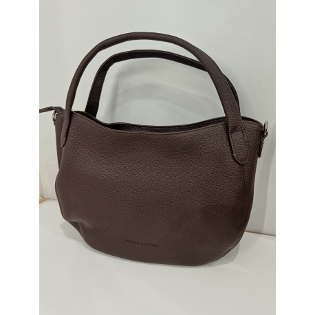 Sac en cuir noir "Arthur et Aston"