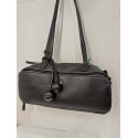 Sac en cuir noir -Mia et Joy-