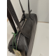 Sac en cuir noir "Arthur et Aston"
