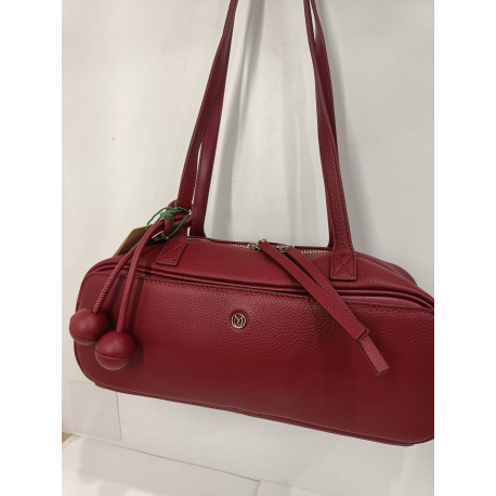 Sac en cuir noir "Francinel"