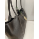 Sac en cuir noir "Francinel"
