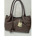 Sac en cuir marron-Mia et Joy