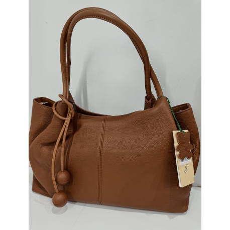 Sac en cuir marron-Francinel-