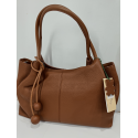 Sac en cuir camel -Mia et Joy-