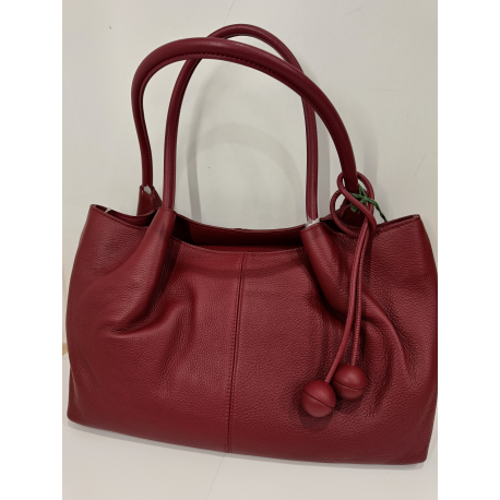 Sac en cuir camel -Francinel-