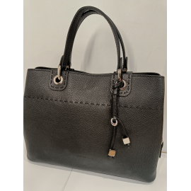 Sac en cuir noir -Francinel-