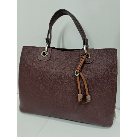 Sac en cuir camel -Francinel-