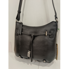 Sac en cuir noir -Francinel-