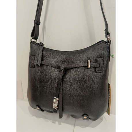 Sac en cuir noir -Francinel-