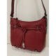 Sac porté travers en cuir marron -Francinel-