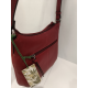 Sac porté travers en cuir marron -Francinel-