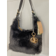 Sac en synthétique noir "Mia-Joy"