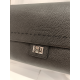 Sac porté travers en cuir noir -Francinel-