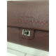 Sac porté travers en cuir taupe -Francinel-