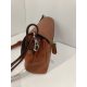 Sac porté travers en cuir bordeaux -Francinel-