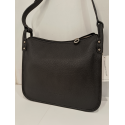 Grand sac en cuir noir "Arthur et Aston"