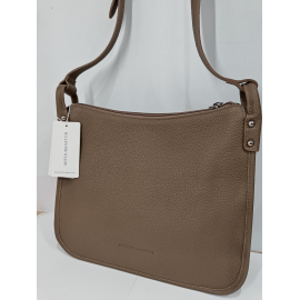 Sac en cuir bordeaux "Arthur et Aston"