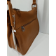 Sac en cuir taupe "Arthur et Aston"
