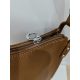 Grand sac en cuir camel "Arthur et Aston"