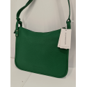 Grand sac en cuir vert "Arthur et Aston"