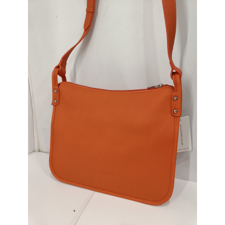 Grand sac en cuir vert "Arthur et Aston"