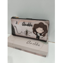 Grand porte feuille en synthétique fantaisie "Anekke"