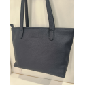 Sac en cuir marine "Arthur et Aston"