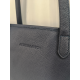 Sac en cuir noir "Arthur et Aston"