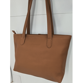 Sac en cuir bordeaux "Arthur et Aston"