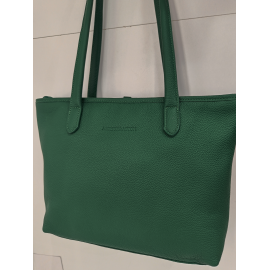 Sac en cuir caramel "Arthur et Aston"