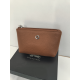 Porte monnaie  en cuir camel "Francinel"