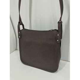 Sac en cuir noir "Arthur et Aston"