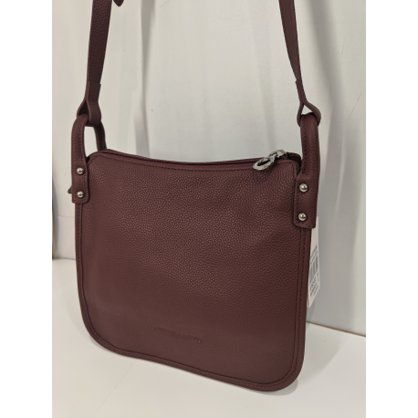 Sac en cuir marron "Arthur et Aston"