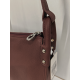 Sac en cuir marron "Arthur et Aston"