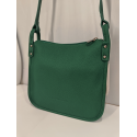 Sac en cuir vert "Arthur et Aston"