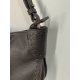 Sac porté travers en cuir noir -Francinel-