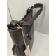 Sac porté travers en cuir noir -Francinel-