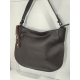 Sac porté travers en cuir noir -Francinel-