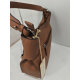 Sac porté travers en cuir taupe -Francinel-
