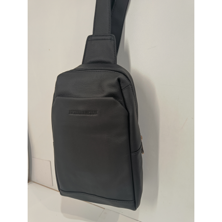 Holster en cuir noir  " Arthur et Aston"